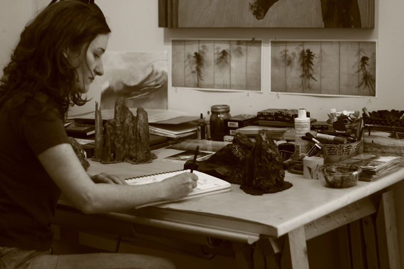 Yechel Gagnon studio  | photo Cl&eacute;o Binette